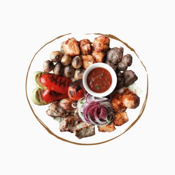 Ассорти из шашлыков (малый) в Чайхане Fusion