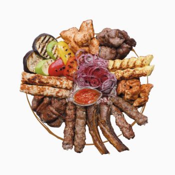 Ассорти из шашлыков в Чайхане Fusion