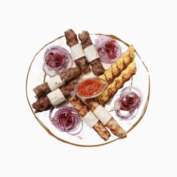 Ассорти леля кебаб в Чайхане Fusion