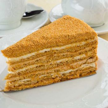 Медовик в Чайхане Fusion