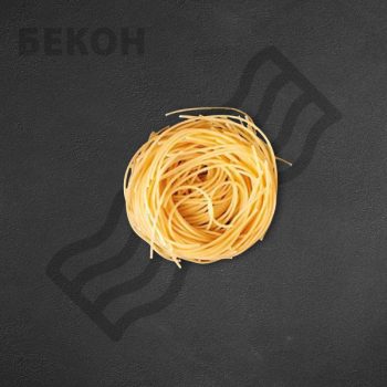 Паста «Карбанаро» (спагетти) в Чайхане Fusion