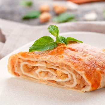 Штрудель яблочный в Чайхане Fusion