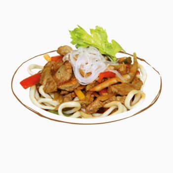 Уйгурский лагман в Чайхане Fusion